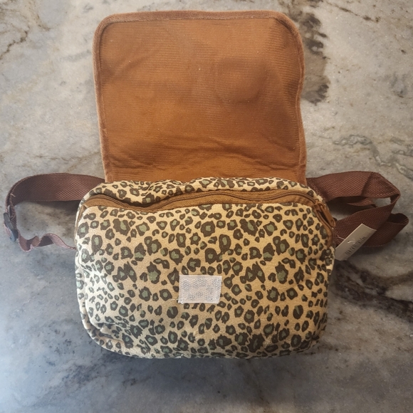 Leopard bag Plush kids purse Leopard Belt Bag Fanny Pack - Picture 2 of 7